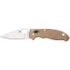 Нож Spyderco Manix 2 Brown Canvas Micarta ц:brown