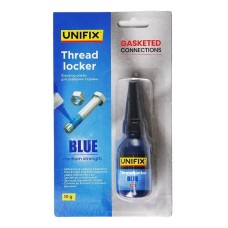 Фіксатор різьби для розбірних з'єднань синій 10г UNIFIX