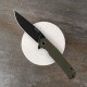 Ніж складаний туристичний Ruike P801-G, (8.6 см) 14C28N / G10 оливковий