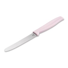 Серрейторный кухонный нож Boker Sandwich Knife, розовый