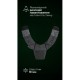 Анатомічний плечовий демпфер для плитоноски “М4” M-XL (Чорний) ТМ Балістика