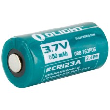 Аккум. батарея Olight RCR123 (16340) 650 mAh