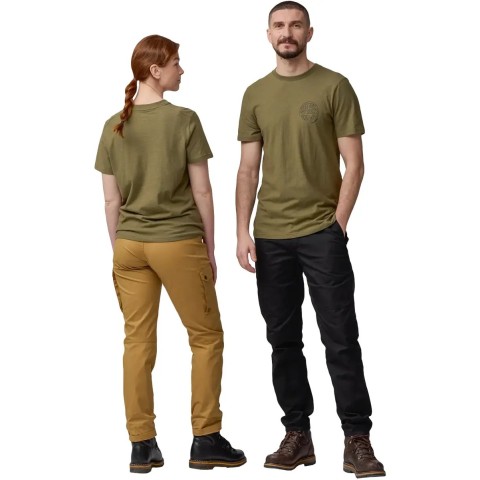 Футболка Fjallraven Hemp Blend Out Here T-shirt M green