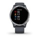 Смарт-годинник Garmin Venu синій граніт зі сріблястим безелем