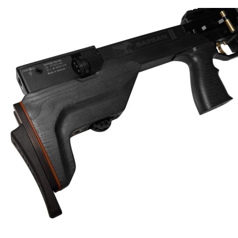 Пневматична гвинтівка PCP SAPSAN TACT 550/300 4.5мм (чорн/чорн)