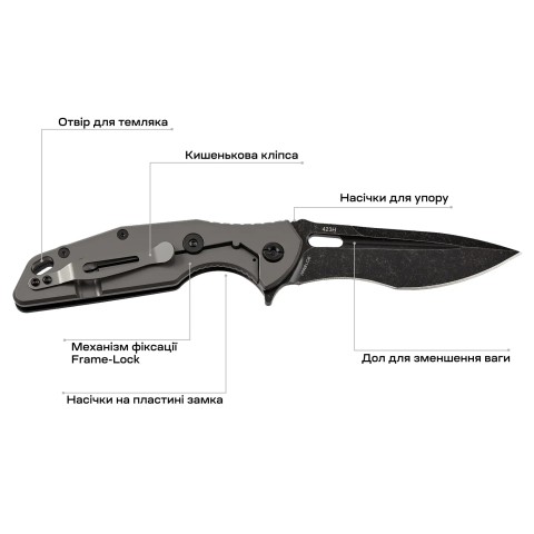 Нож Skif Defender II BSW ц:black