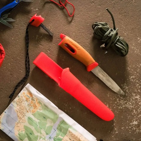 Ніж Morakniv Companion Spark Emergency S Red