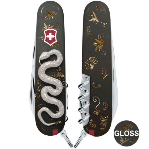 Ніж Victorinox Spartan Zodiac 3D 91мм,13функ ,Розкішна змія