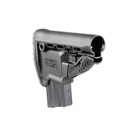 Приклад FAB для AR15 з утримувачем магазину, чорний (без буферної труби)