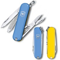 Ніж Victorinox Classic SD Ukraine 58мм,7функ,блакит-жовт
