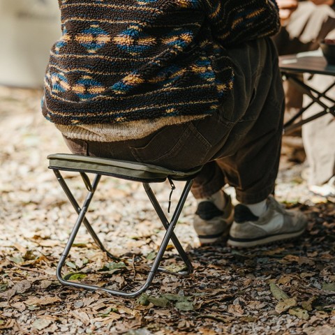 Стілець складаний Naturehike CNK2550JJ011, алюміній, оливковий