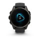 Смарт-часы Garmin fenix 8 AMOLED (43 мм) Sapphire карбоново-серый DLC титан черный/гравийно-серый