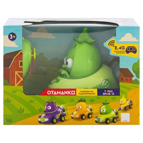 Машинка OTAMANKO Спритний Горошок зеленый