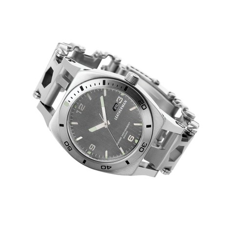 Часы-браслет Leatherman Tread Tempo (серебро)