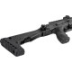 Приклад Leapers UTG PRO, AK Side Folding Stock black