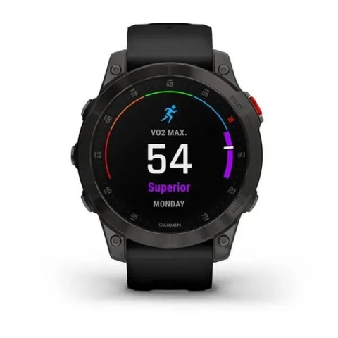Смарт-годинник Garmin epix Gen 2 Sapphire чорний титановий