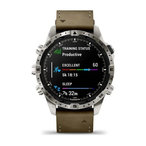 Смарт-годинник Garmin MARQ Adventurer Gen 2 Damascus Steel