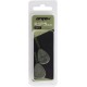 Грузило Brain In-Line Flat Lead 30g 2шт/уп Green