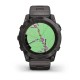 Смарт-часы Garmin fenix 7X Pro Sapphire Solar Edition карбоново-серые титановые DLC с титановым вентилируемым браслетом