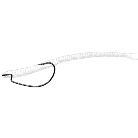 Крючок Owner J-Light 5109 Worm Hook #4 (6 шт/уп)
