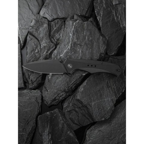 Ніж складаний туристичний Civivi Photonix, (9.4 см) 14C28N / G10 чорний