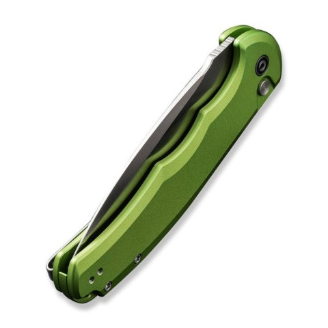 Ніж складаний туристичний Civivi Praxis, (9.5 см) Nitro-V / Aluminum зелений