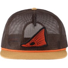 Кепка Grundens Tailing Red Mesh Trucker One size Dark Brown/Whiskey