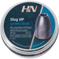 Пули пневм H&N Slug HP, 5,51 мм 1,94 g/ 30 gr, 200шт/уп