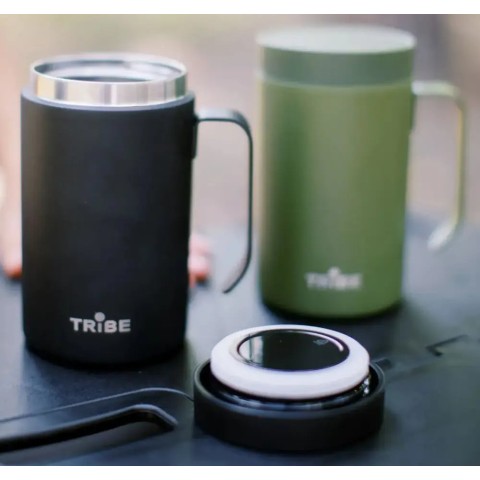 Термокружка Tribe T-FA-0032-black Adventure 450 мл black