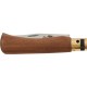 Нож Old Bear Gift Box - Classic M, sheath in leather ц:walnut