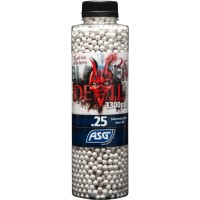 Страйкбольные шарики ASG Blaster Devil 6 мм 0.25г. 3300шт. упаковка