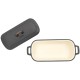 Жаровня Barebones Enamel Lined Baking Pan з кришкою vintage white