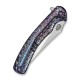 Ніж складаний туристичний Weknife Dracarys, (9.1 см) Böhler M390 / титан 6AL4V полум’яний