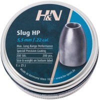 Пули пневм H&N Slug HP, 5,53 мм 1,36 g/ 21 gr, 200шт/уп