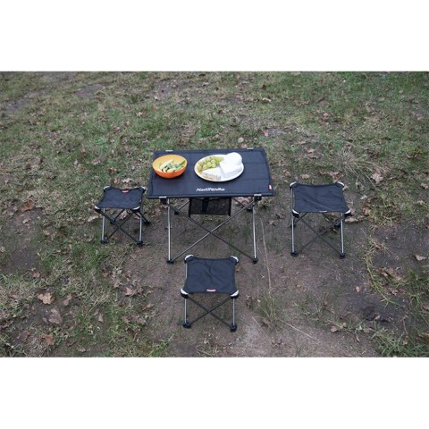 Стілець розкладний Naturehike NH20JJ019, чорний