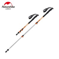 Трекінгова палиця 3-сек. Naturehike Women 6061 AL NH17D001-Z, 57-120 см, алюміній,  золотиста