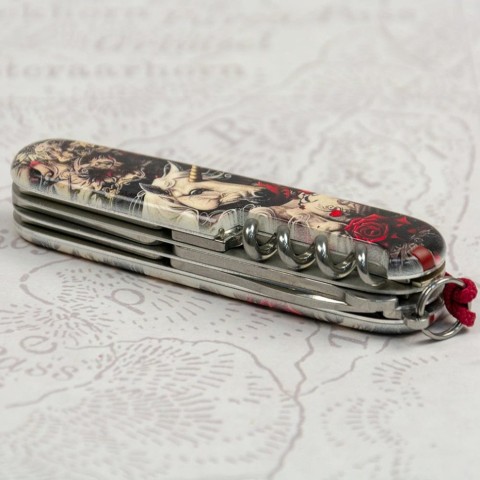 Складаний ніж Victorinox CLIMBER ZODIAC Чарівний эдиноріг 1.3703.7.Z5240pk