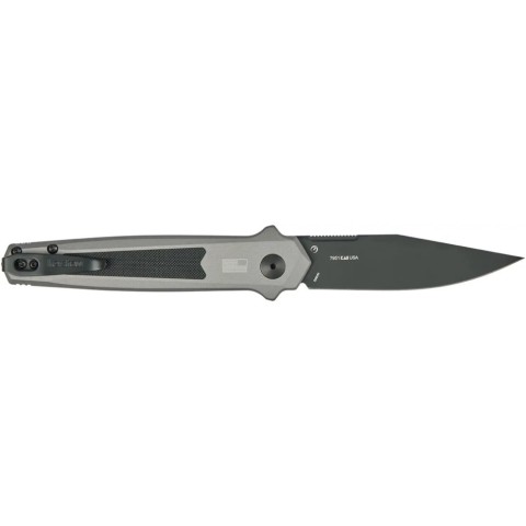 Ніж Kershaw Launch 17, gray aluminum/black