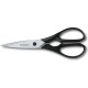 Набір кухонний Victorinox SwissClassic Kitchen Set 4шт з чорн. ручкою (2 ножа, ножиці, овочечистка) у подар.упак.