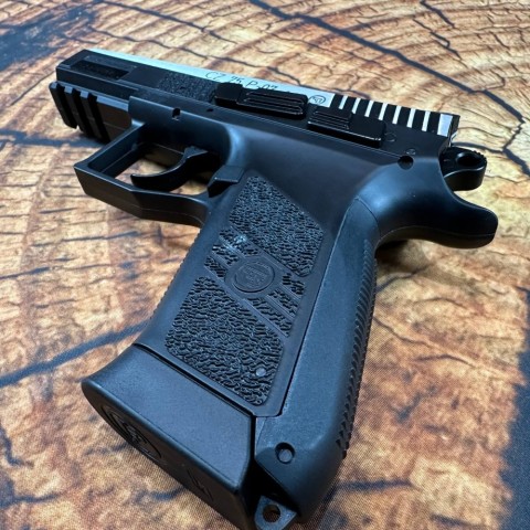 Пневматический пистолет ASG CZ 75 P-07 Duty Nickel Blowback - БУ