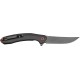 Нож CJRB Gobi Black Blade, AR-RPM9 Steel, ц:black