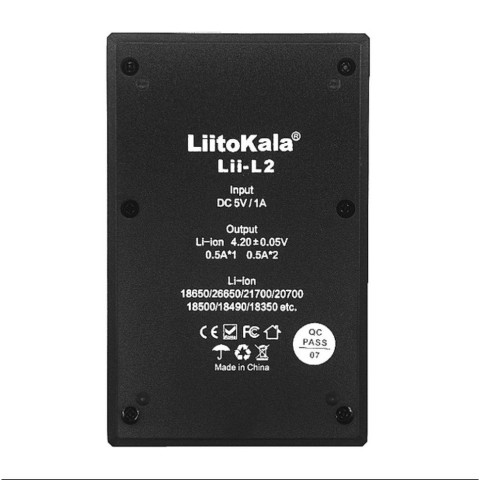 Універсальний зарядний пристрій LiitoKala Lii-L2 на 2 канали