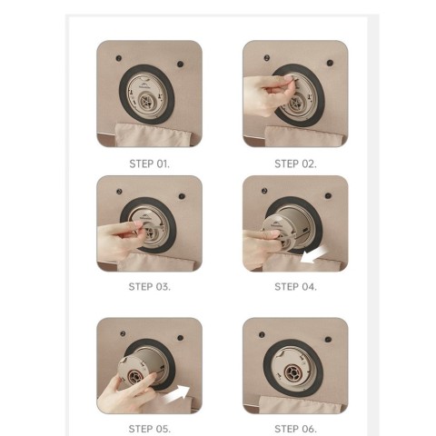 Самонадувний матрац, трьохмісний, із вбудованою помпою Naturehike CNK2450WS040, 250 мм, сірий