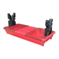 Підставка MTM для чищення зброї, з органайзером, портативна червоний