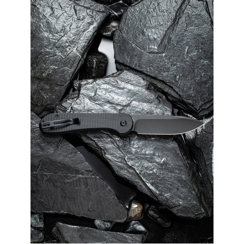 Ніж складаний туристичний Civivi Elementum Pocket, (8.9 см) 14C28N / G10 чорний