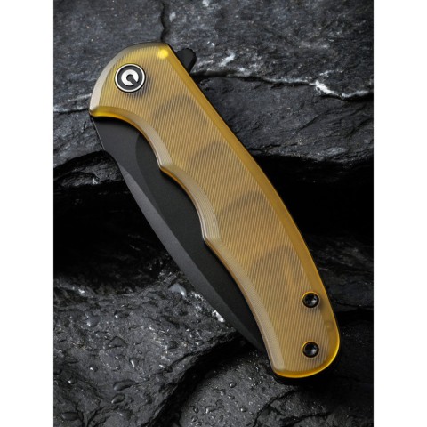 Ніж складаний кишеньковий Civivi Mini Praxis, (7.5 см) D2 / Ultem