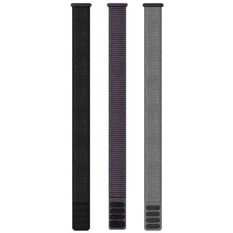 Ремінець для смарт-годинника Garmin UltraFit 20 нейлоновий Black