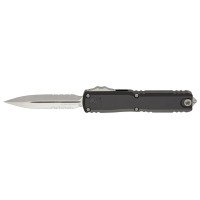 Нож Microtech Ultratech GEN IV D/E Stonewash, полуссерейтор black