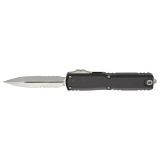 Нож Microtech Ultratech GEN IV D/E Stonewash Black Полуссерейтор