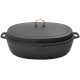 Жаровня Barebones Enamel Lined Roaster з кришкою vintage white